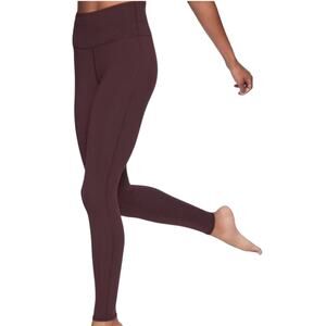 Athleta High Rise Chaturanga Tight Size M Purple YOGA Workout #243146 EUC